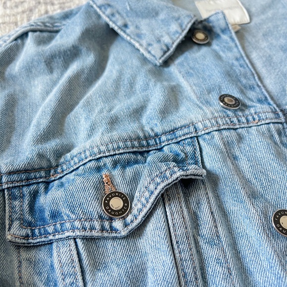 Favorite Daughter Otto Boyfriend Denim Jacket - Picture 4 of 5